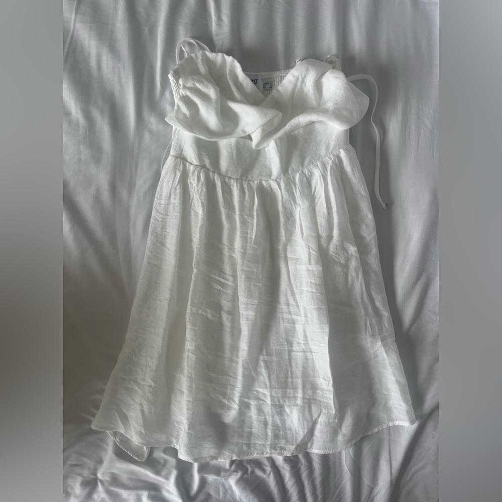 PRINCESS POLLY STRAPLESS MINI DRESS | SIZE 8
